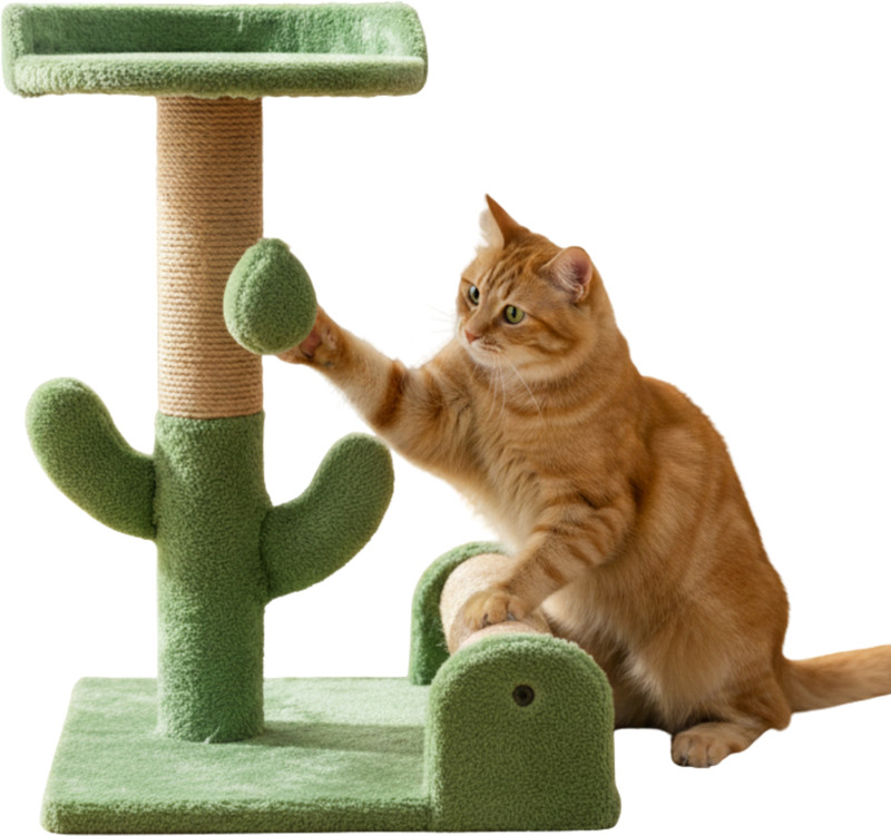 FURRLOVERS FURR-164-GR Free Standing Cat Tree