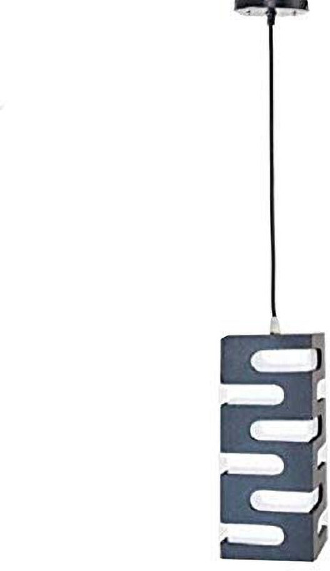 Whiteray Wooden Modern Design Hanging Pendant Pendant Lamp Ceiling Lamp(Black)