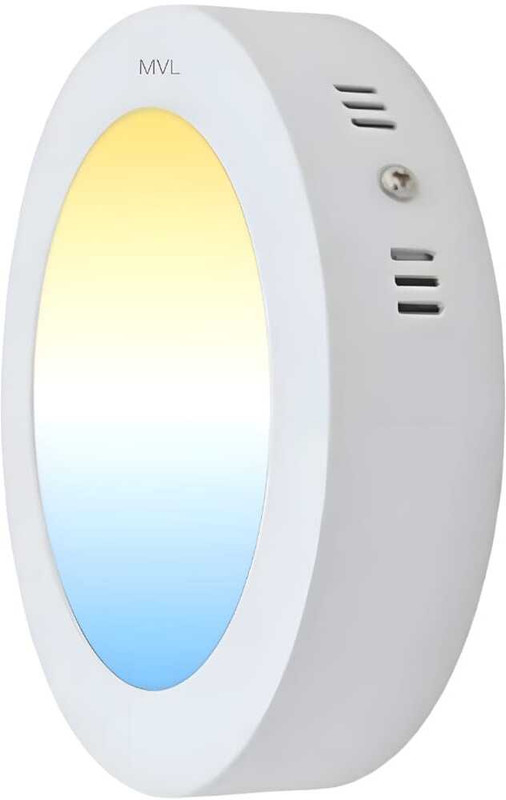 MURPHY 5W CBL 3-in-1 Round Surface Down Light (Cool/Warm/Natural White, Pack of 1) Surface Ceiling Light Ceiling Lamp(Multicolor)