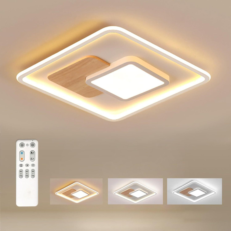 Shri Mahal Antiques Ceiling Light, Dimmable with Remote Control, Modern For Hall Hotel Restaurant Chandelier Ceiling Lamp(White)