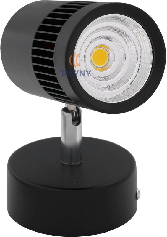 Tawny 6 watt Black spot light,focus light,picture light,Color-Warm White Track Light Ceiling Lamp(Yellow)