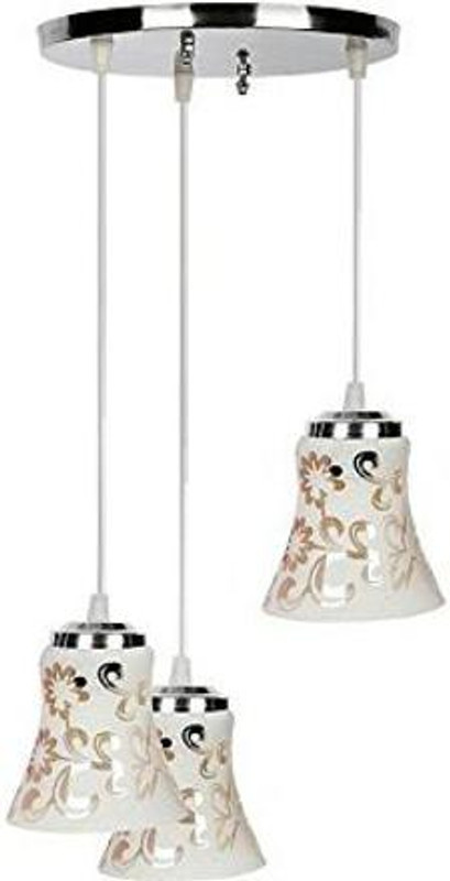 Kiyaan Three Lamp hanging Light Pendants Ceiling Lamp Chandelier Ceiling Lamp(White)