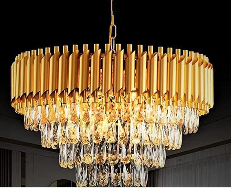 MAGINATO 600mm GOLD unique Chandelier Chandelier Ceiling Lamp(Gold)
