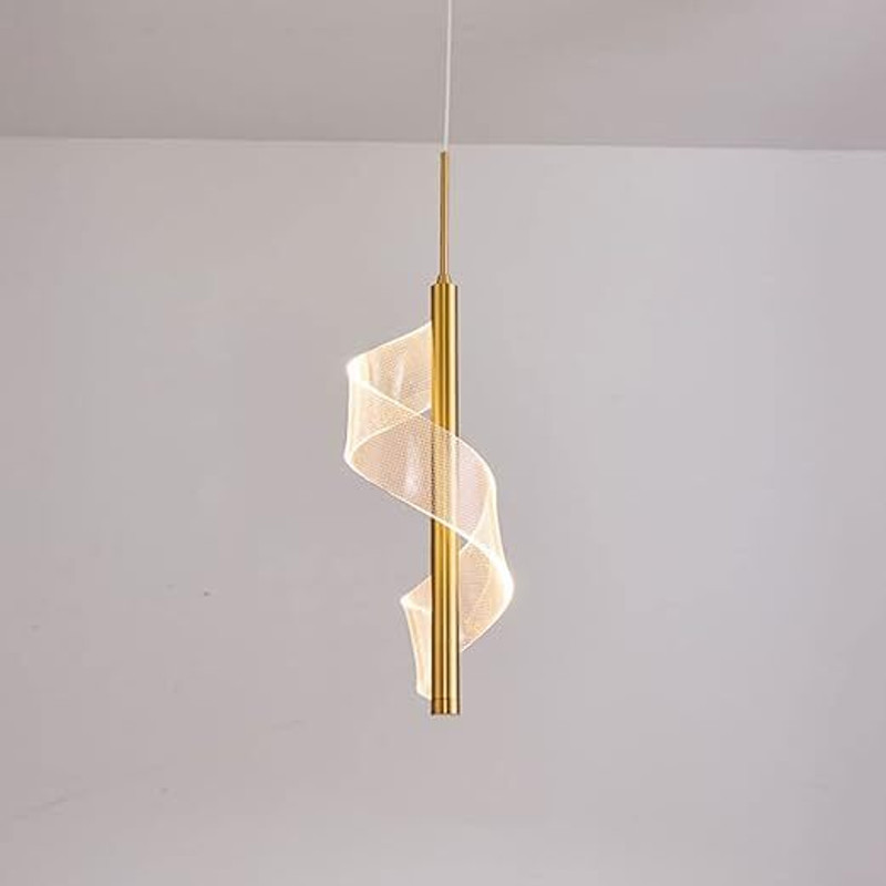 Shri Mahal Antiques Gold Small Pendant Lights?Simple Modern Ceiling Lights Lighting Pendant Lamp Ceiling Lamp(Gold, Clear)