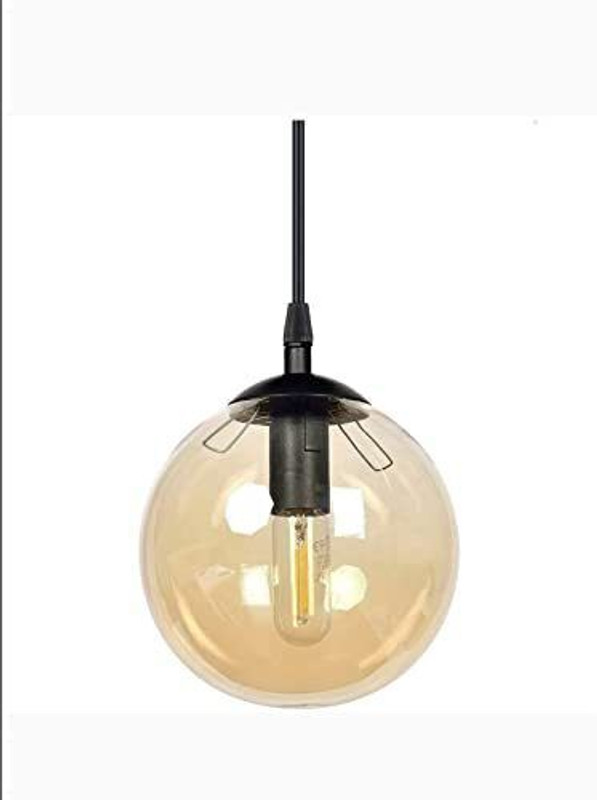 Lyse Decor Hanging for Living room, Balcony, Bedroom Etc. Pendant Lamp Ceiling Lamp(Gold)