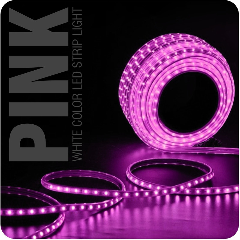 Pick Ur Needs 1200 LED 10 Meter Rope Light Pink Color Functional / Festival Decorative Light Strip