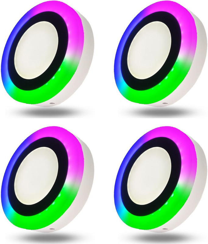 D'Mak D'Mak PGB Surface panel light pack of 4 Ceiling Light Ceiling Lamp(White)