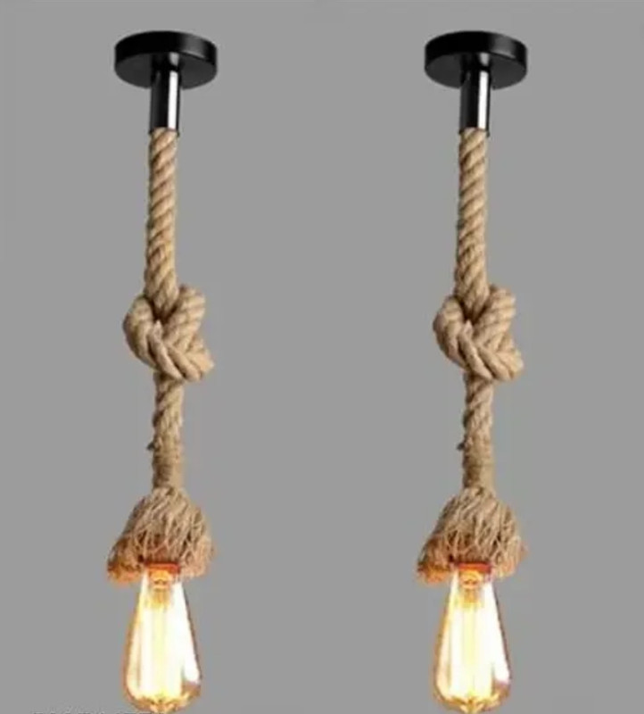 DG OVERSEAS Pendants Ceiling Lamp(Brown)