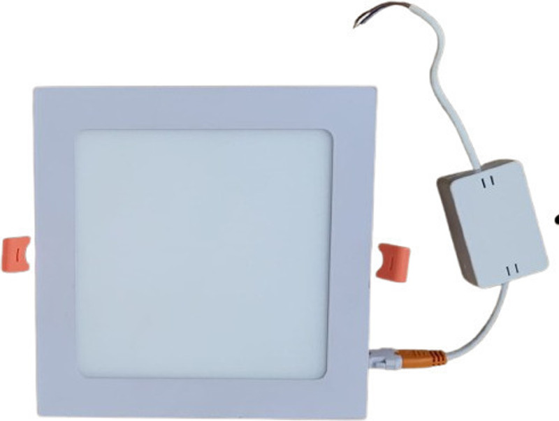 ecopacer ECOPACER 15W COOL WHITE SLIM PANEL LIGHT Recessed Ceiling Light Ceiling Lamp(White)
