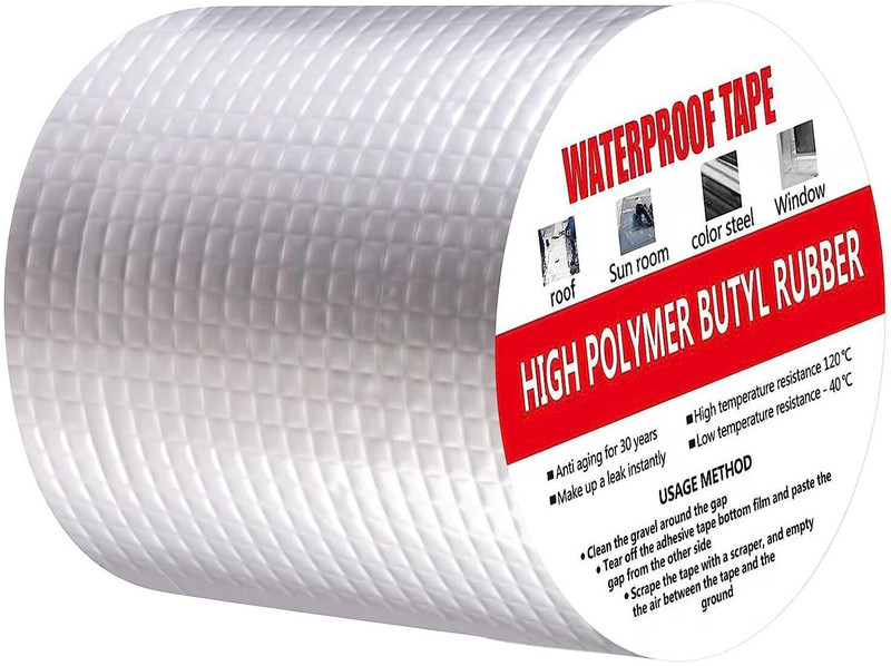 DVIMART Heavy-Duty Aluminium Foil Tape for Insulation, Ductwork, and Repairs Support Tape(Silver)