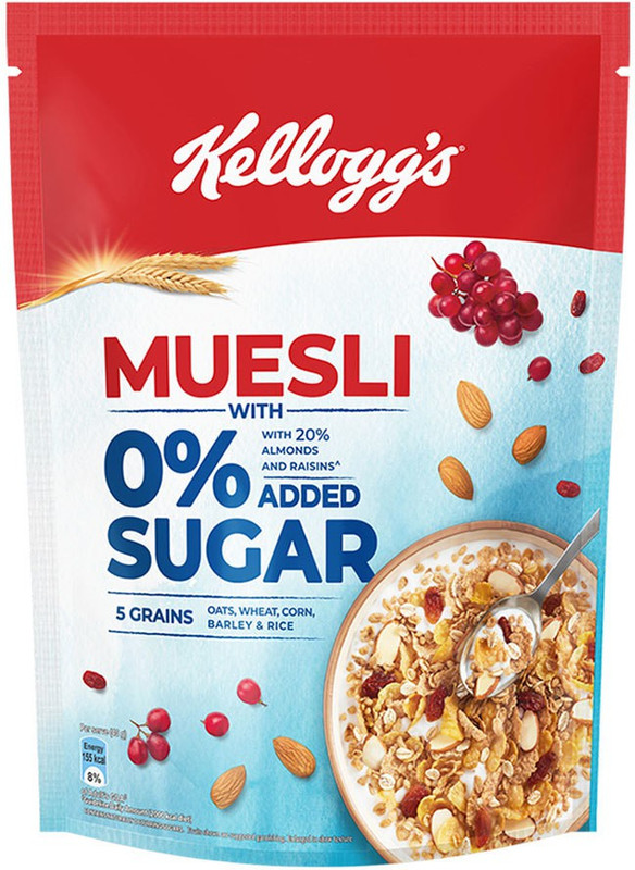 Kellogg’s Muesli 0% Added Sugar Pouch