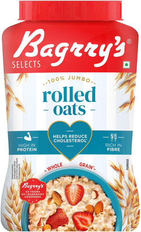 Bagrry's Rolled Oats Jar(1 kg)