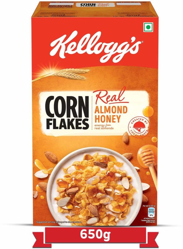 Kellogg’s Corn Flakes Real Almond & Honey Box