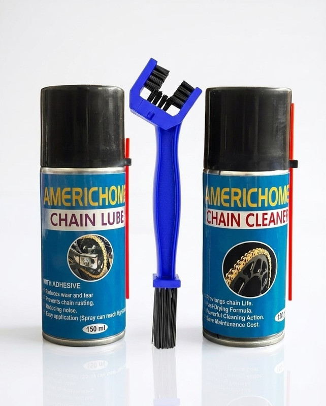 AmericHome 1 lube 1 Cleaner 1 Brush Combo