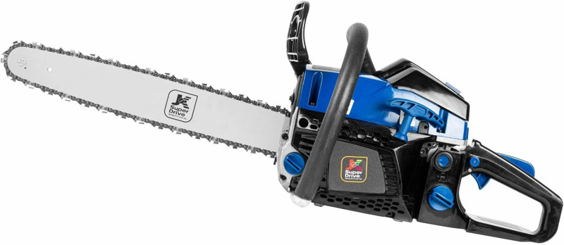 JK Super Drive JKSD 9005098 18" Petrol Chainsaw Machine, 3000rpm, 2200W, Without Battery, Wood Cutter, 58 cc Cordless Chainsaw(Without Battery)