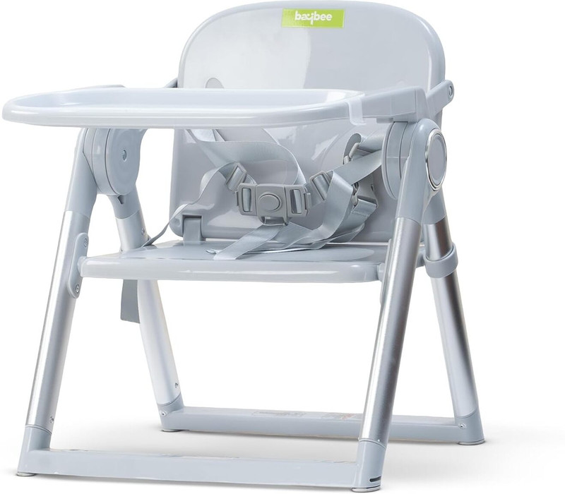 baybee Snuglo Baby Feeding Chair: Foldable, Convertible Booster for 6M-3Y Toddlers(Grey)