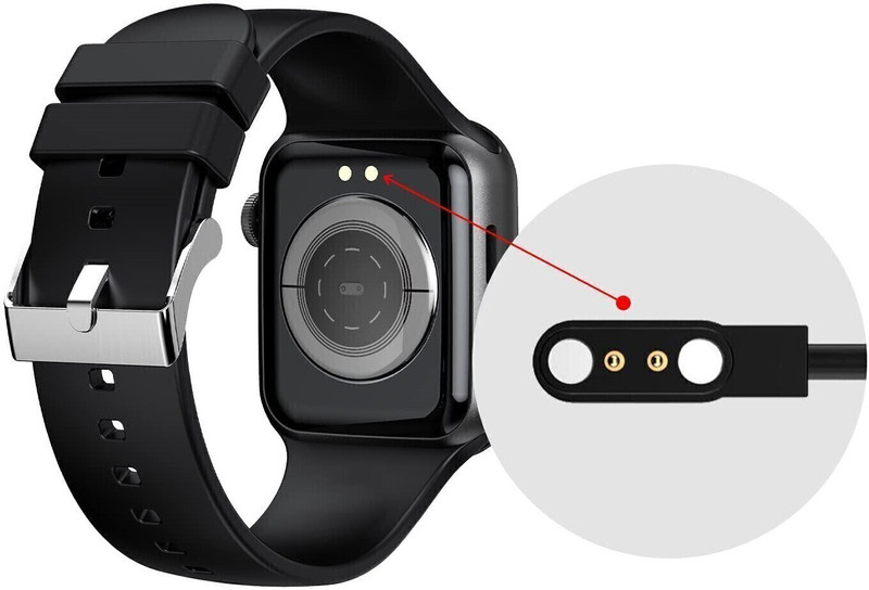 ICECLOUD Smart Watch 2 Pins Magnetic Suction Charger Cable Compatible Charging Pad