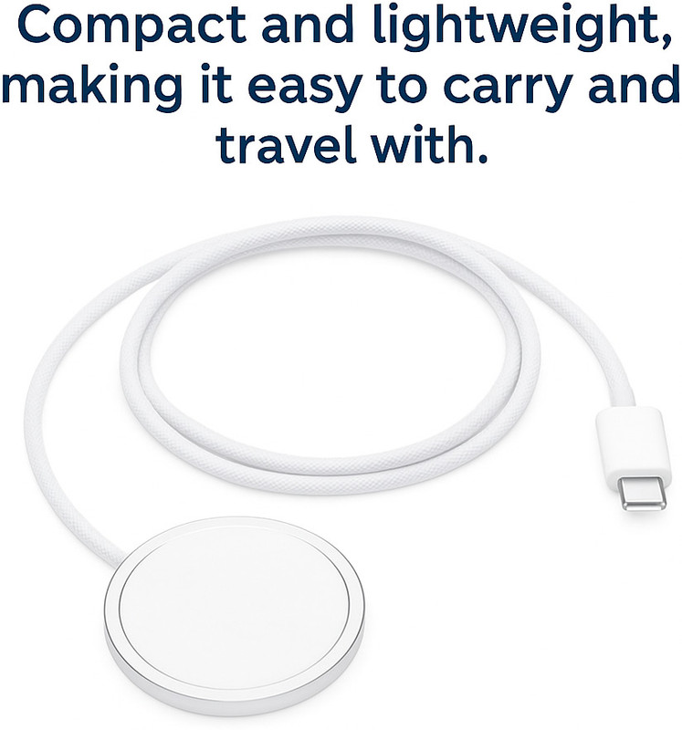 Cokoeye 15W MagSafe Wireles Magnetic Charging Pad Fst Magnetic Chargr iPhone 15/14/13/12 Charging Pad