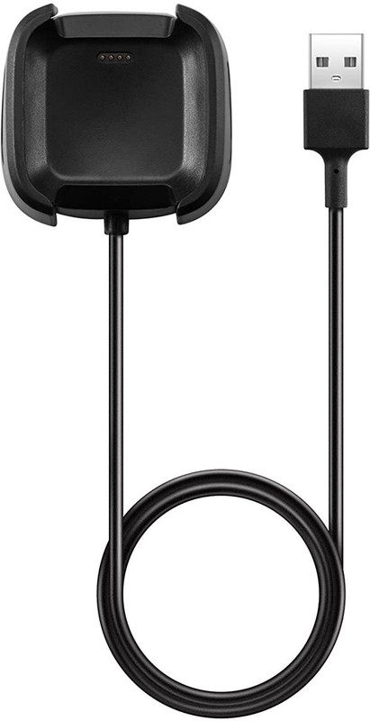 ONTUBE Charger Compatible & USB Dock Cables with Fitbit Versa 2 Charging Pad