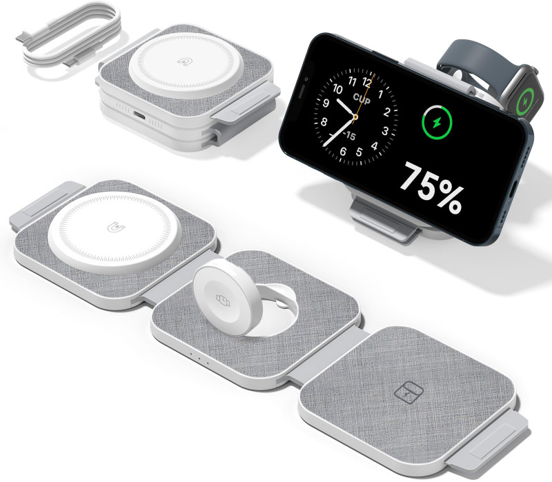 Zorbes Magnetic Wireless Charging Station Charging Pad