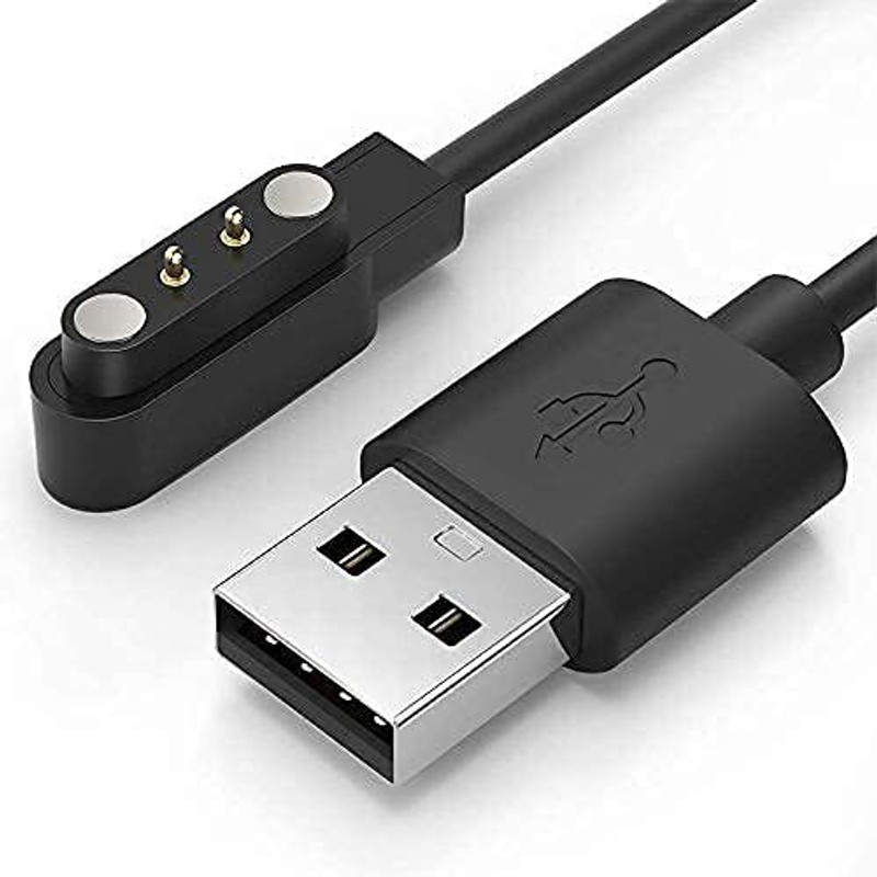 jmtpower Smart watch 2 Pin Magnetic USB Charging Cable for Haylou Solar LS05 Smart Watch Charging Pad