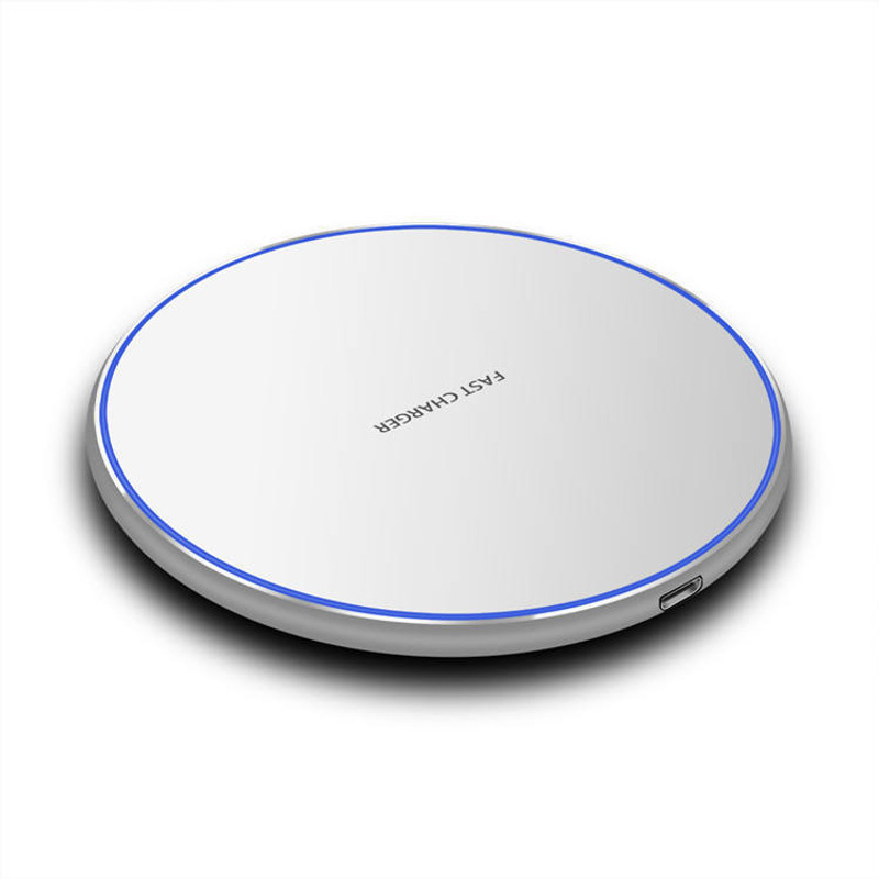 MARS Round White Wireless Charger 20W Magnetic Charger QI Technology Charging Pad