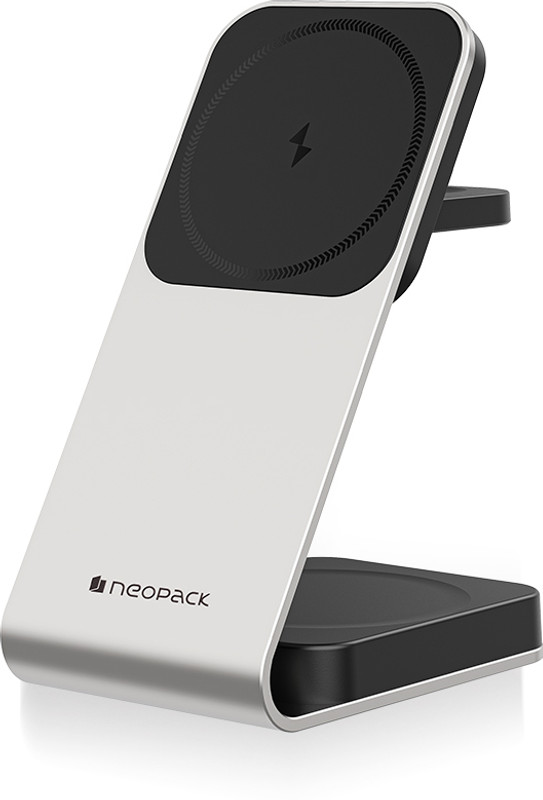Neopack 3 IN 1 Wireless Magnetic Charger for iPhone, iWatch & Airpod Charging Pad