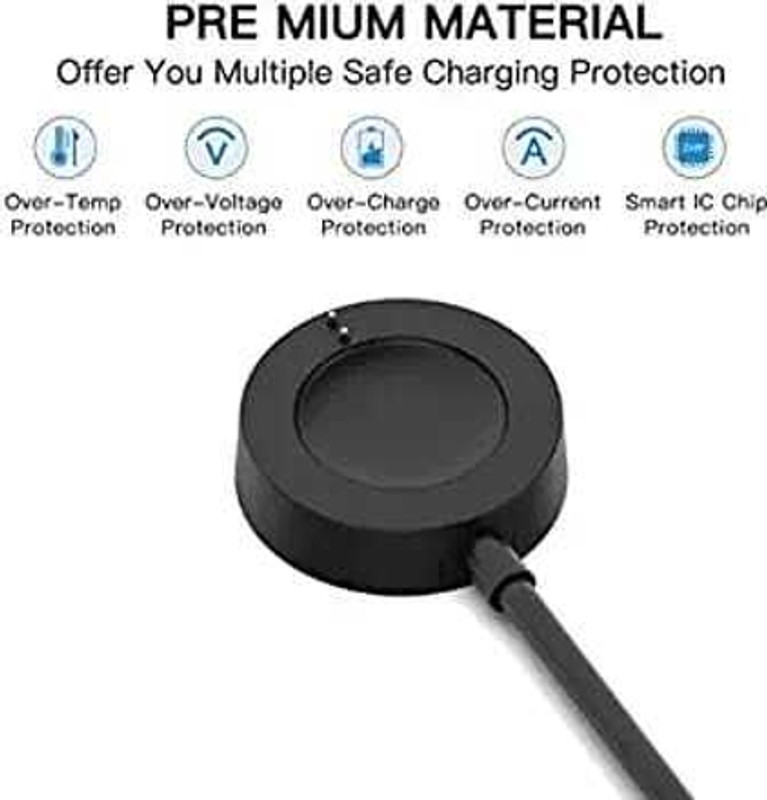 Viraan Charger Dock Compatible with Fossil Gen 6/ Gen 5/ Gen 4 Sports Smartwatch Cable Charging Pad