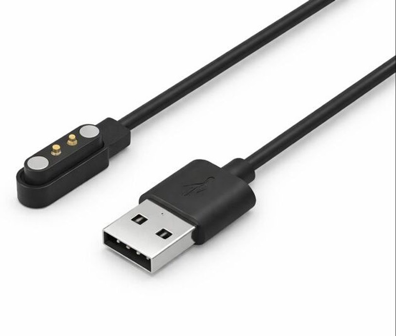 Rudraprathna 2-pin magnetic charging cable for FireBolt Smartwatch Charging Pad