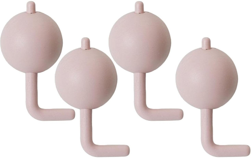 KIPSOME 6PCS Safety Locks Easy Install Protective Locks for Cabinet Childproof Design Child Safety Latch Lock(Pink)