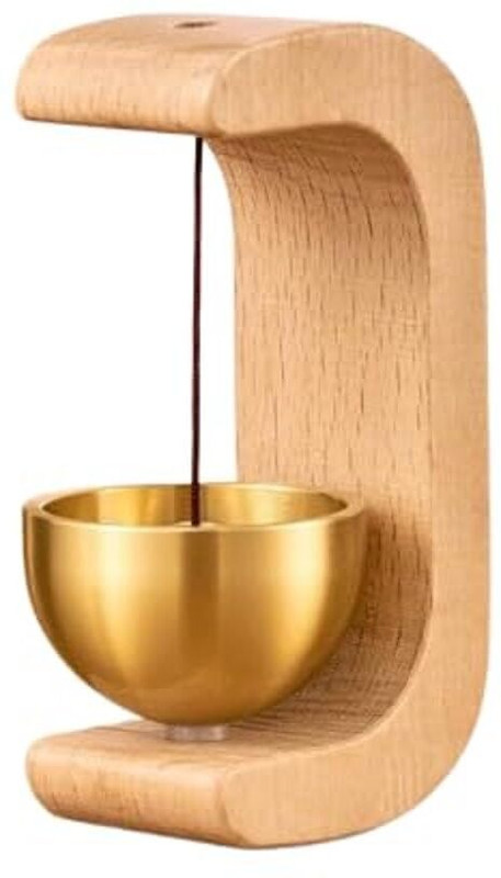 Radhesales Door Opening Bell Wooden Wind Chime – Japanese Chime(1 Bars)