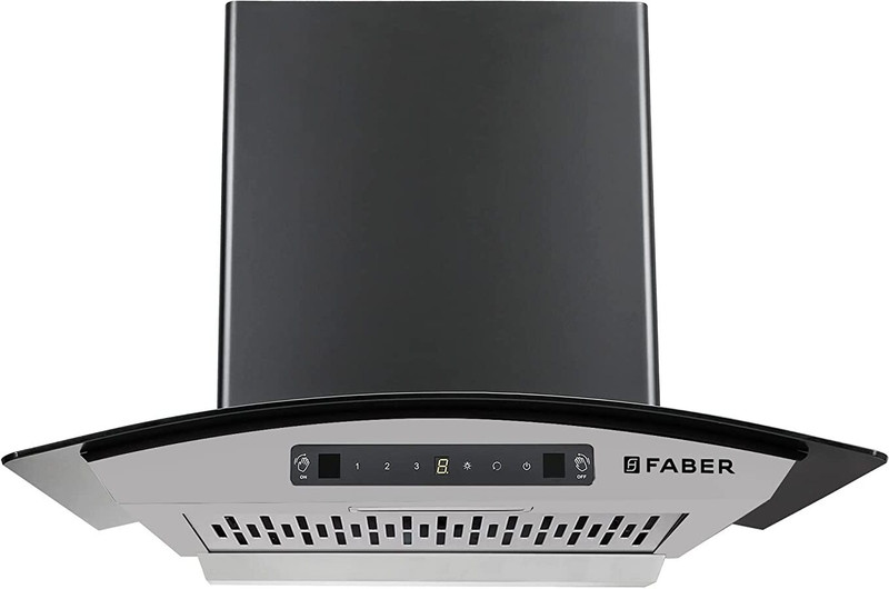 FABER HOOD EVEREST IN HC SC FL LG 90 Auto Clean Wall Mounted Light Grey 1200 CMH Chimney