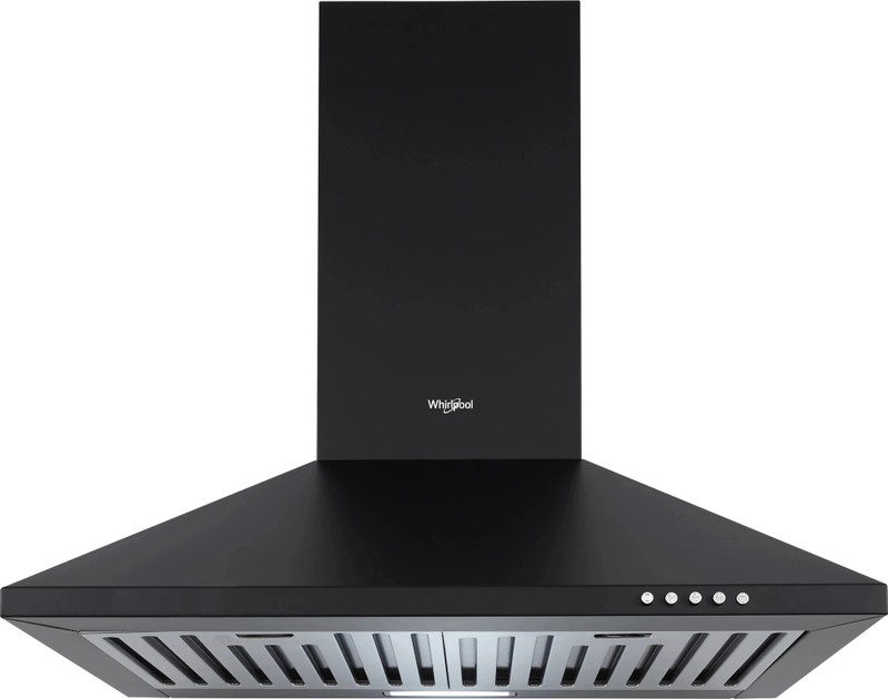 Whirlpool CLASSIC PLUS BF 60 BK HOOD Wall Mounted Black 900 CMH Chimney