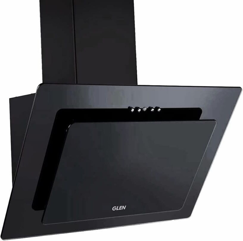 Glen Kitchen Chimney 6079 SG PB 90cm 1000 m3h Wall Mounted BLACK 1000 CMH Chimney