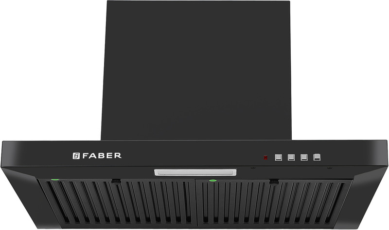 FABER HOOD MARS TC BF BK IN 60 - T Wall Mounted Black 1000 CMH Chimney