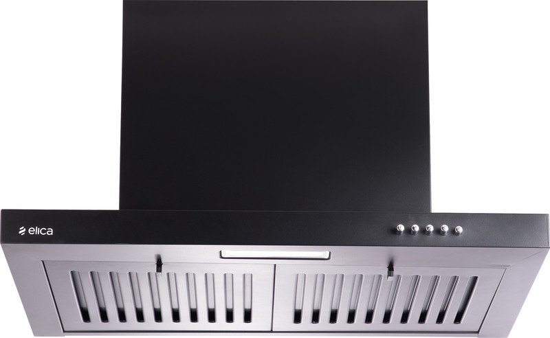Elica SPT H4 60 PB BF LTW NERO Wall Mounted Black 1600 CMH Chimney