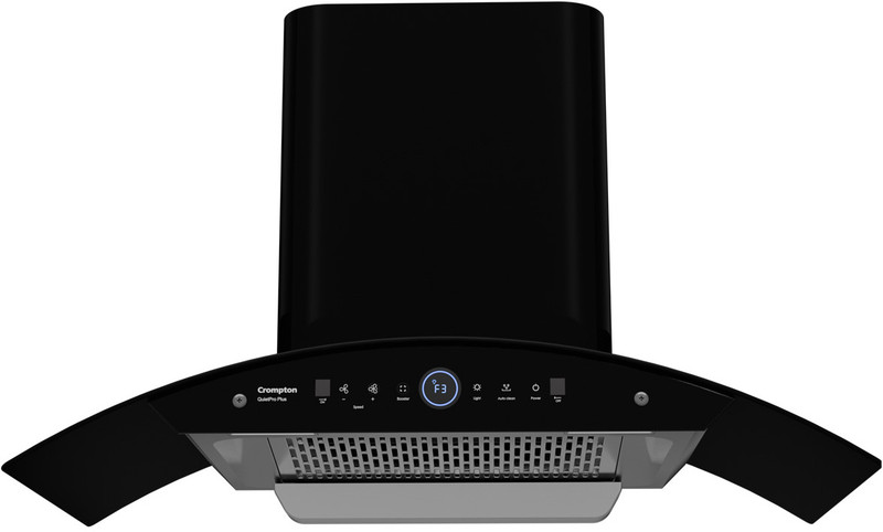 Crompton CHD-QPPC90FLE-IND Auto Clean Wall Mounted Black 1660 CMH Chimney