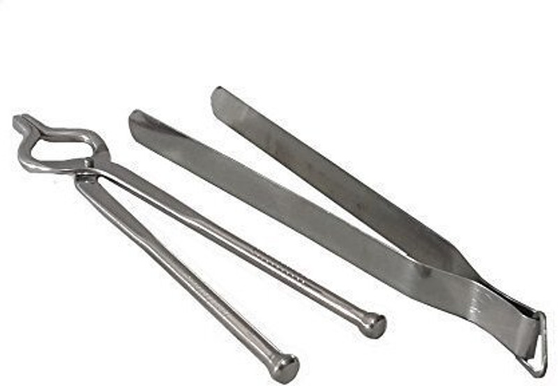 PMW Chimta - Cooking Tongs Combo- 2 Pieces Chimta Instrument