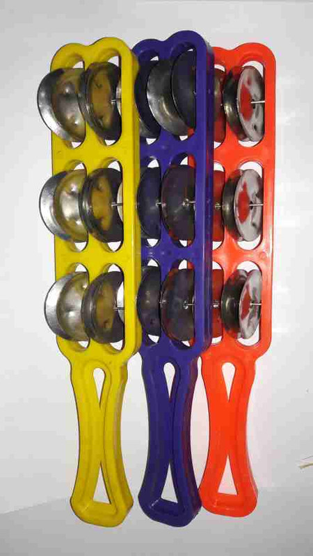 onneyretail 24 cm Headless Tambourine (Plastic) Chimta Instrument