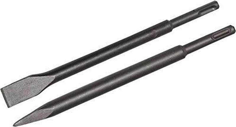 ASAONE Electric Hammer Chisels 2Pc SET14mm length 250mm For Concrete/Brick/Wall/Tile Slotting Drilling