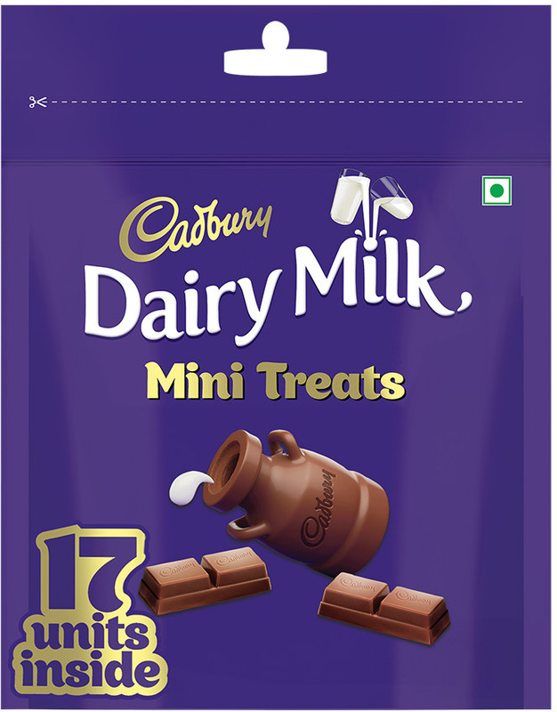 Cadbury Dairy Milk Home Treats Chocolate Bars(119 g)
