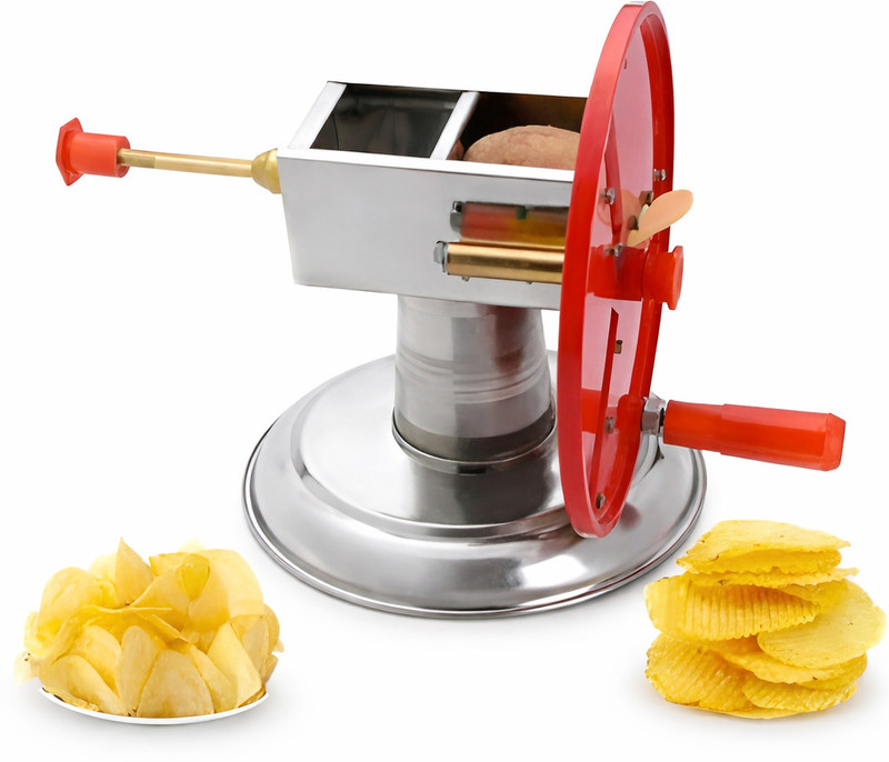 CKPAI by NA Chips Maker | Manual Potato Chips Cutting Machine Potato Slicer(1 potato Chips Maker)