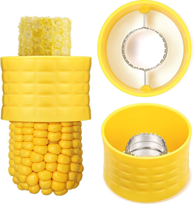 DAVALBA by NA Corn Cutter Stripper Peeler Cutter Corn Seeds Remover Grater & Slicers Corn Grater & Slicer(1 x Corn Cutter)