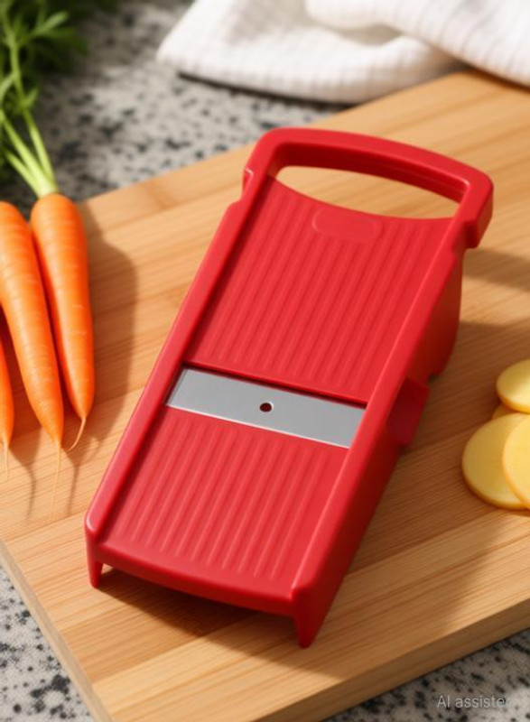 KITCHENCAFE Vegetable Slicer, Potato Chips Maker Potato Slicer Vegetable Slicer(1 grater)