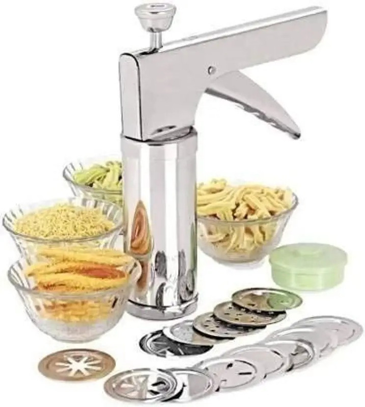 mouldex by MOULDEX Kitchen press Grater(1 Kitchen press, 1 Bhujiya machine, 1 Farsan machine)