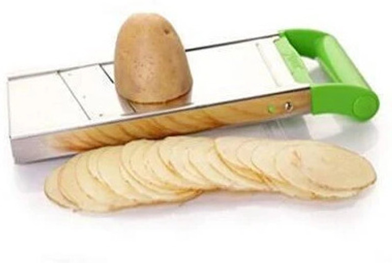 SiaaRam Potato Slicer For Plain Chips Stainless steel Vegetable Slicer Potato Grater & Slicer(1 Potato Slicer)