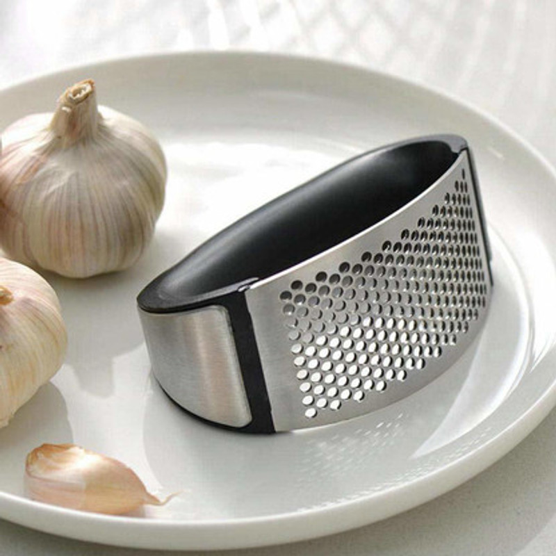 KRISHNAS ENTERPRISES PRESS 01 Garlic Press(Black)