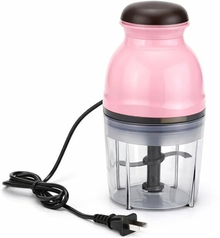 Nirvaya by NIRVAYA Mini Electric Vegetable & Food Chopper | Powerful Stainless Steel Blades Electric Vegetable & Fruit Chopper(1 CHOPPER)