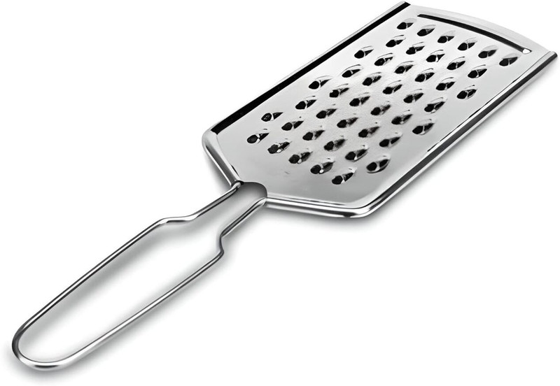 UTENCIL UNIVERSE UU-44 Stainless Steel Grater and Zester - Versatile Tool with Ergonomic Handle 18 cm Utility Tongs(Pack of 1)
