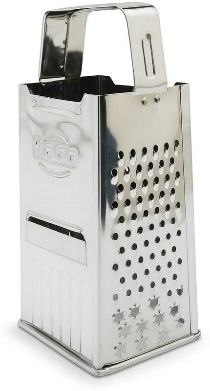 lyon by Nafco kaddukas (Stainlee-steel) Vegetable & Fruit Grater & Slicer(1 grater)
